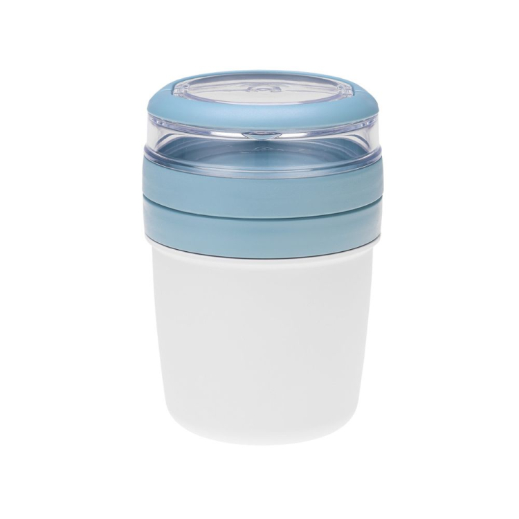 Pojemnik na jogurt musli z łyżeczką 650ml RAVI
